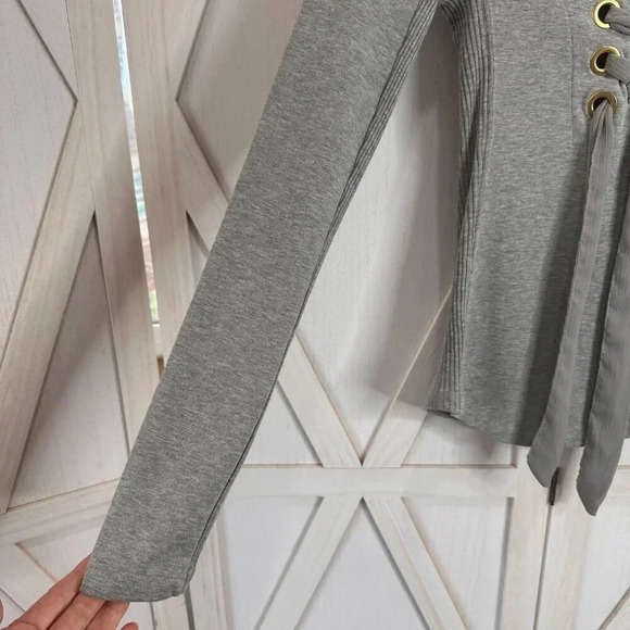 Free People Looking Back Lace-Up Top - Picture 7 of 7